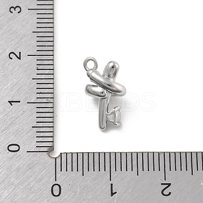 Brass Micro Pave Cubic Zirconia Pendants KK-D283-21P-1