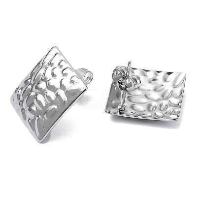 Tarnish Resistant 201 Stainless Steel Stud Earrings EJEW-K270-16P-1