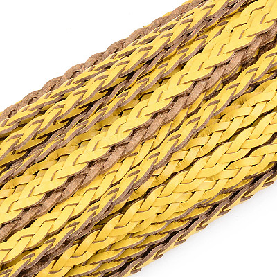 Braided PU Leather Cords LC-S018-10A-1