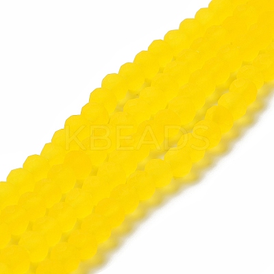 Transparent Glass Beads Strands X-EGLA-A034-T10mm-MD17-1