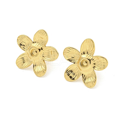 Ion Plating(IP) 304 Stainless Steel Earring Findings EJEW-O002-01G-1