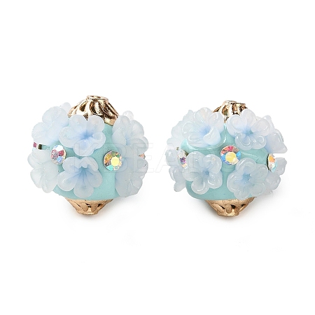 Handmade Polymer Clay Indonesia Beads IPDL-H001-20KCG-01-1