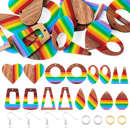 DIY Earring Making Kits DIY-TA0010-97-1