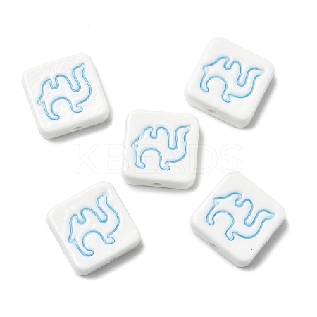 Handmade Porcelain Beads PORC-Z004-02A-1