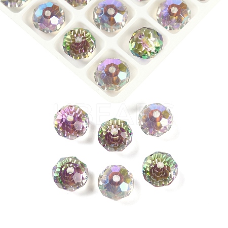 AB Color Plated Glass Beads EGLA-P059-03B-AB05-1