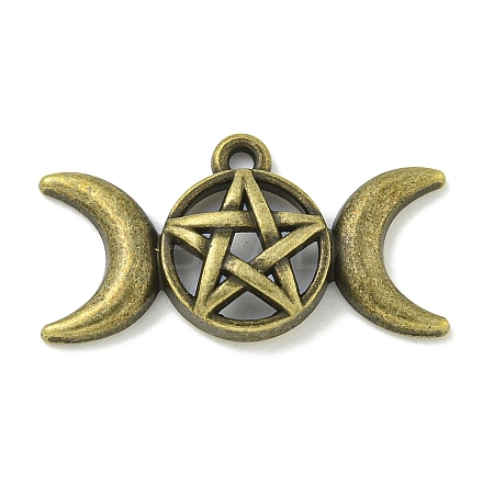 Tibetan Style Alloy Pendants TIBE-I026-5978AB-1