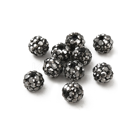 Pave Disco Ball Beads RB-Q195-A6mm-1-1