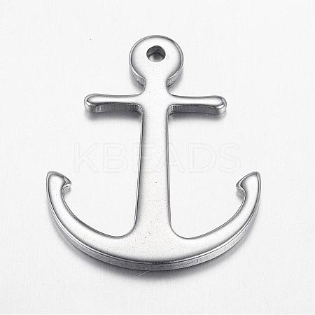 Tarnish Resistant 304 Stainless Steel Pendants STAS-G108-26-1