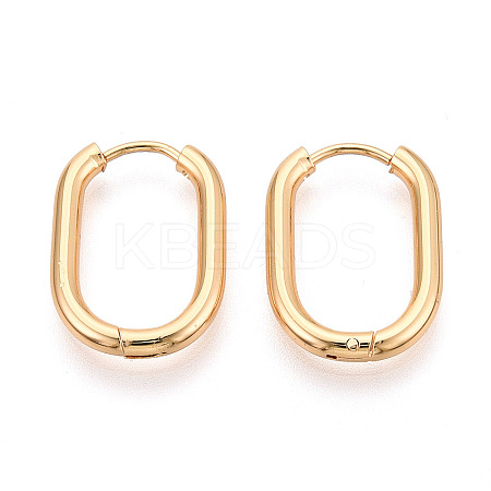 304 Stainless Steel Hoop Earrings STAS-T074-29G-1