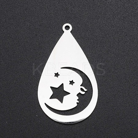 Non-Tarnish 201 Stainless Steel Pendants STAS-S105-LA216-1