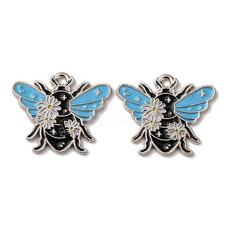 Alloy Enamel Pendants FIND-H051-01A-P-1