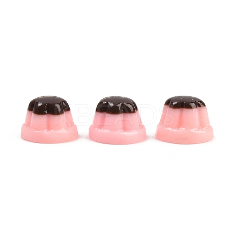 Resin Cabochons RESI-H034-40I-1