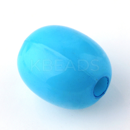 Opaque Acrylic Beads SACR-S815-C30-1