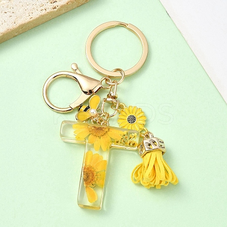 Resin & Alloy Enamel Keychain KEYC-YW00134-20-1