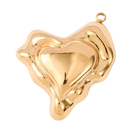 304 Stainless Steel Pendants STAS-K311-06G-1