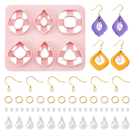 DIY Dangle Earring Kits DIY-TA0013-22-1