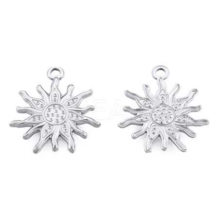 Non-Tarnish 201 Stainless Steel Pendants STAS-N098-171P-1