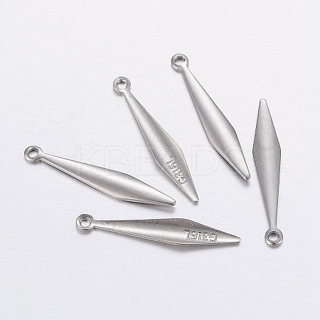 Non-Tarnish 316 Surgical Stainless Steel Pendants LS-X-STAS-P198-04-1
