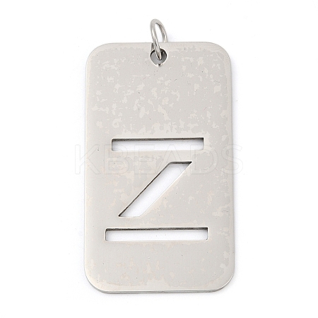 304 Stainless Steel Pendants STAS-M115-01P-Z-1