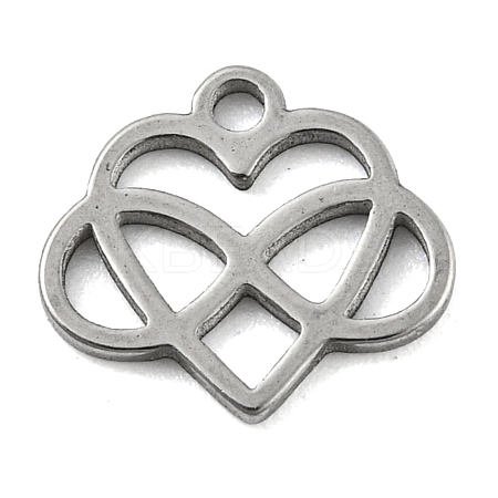 Non-Tarnish Laser Cut 304 Stainless Steel Charms LS-STAS-G323-03P-1