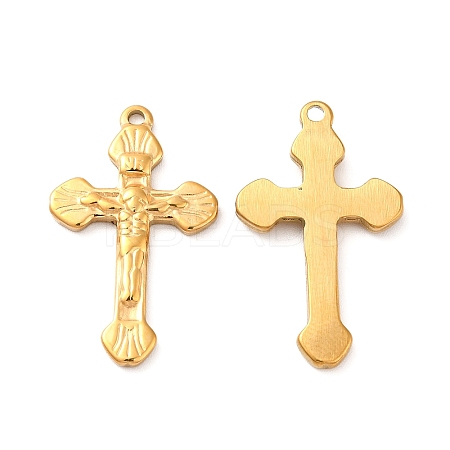 Ion Plating(IP) 304 Stainless Steel Pendants STAS-Q001-08G-1