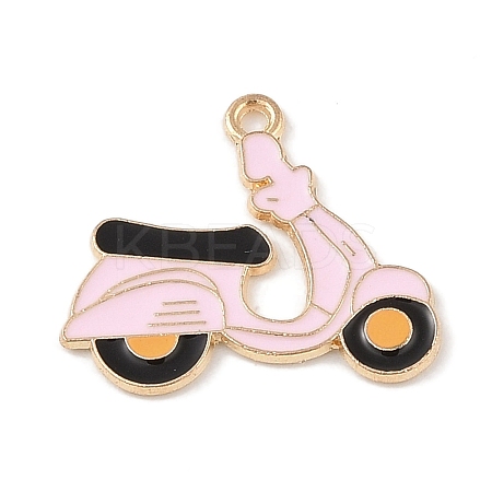 Alloy Enamel Pendants ENAM-Z010-32B-KCG-1