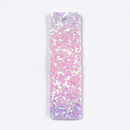 PU Leather Big Pendants LS-FIND-S299-31B-1