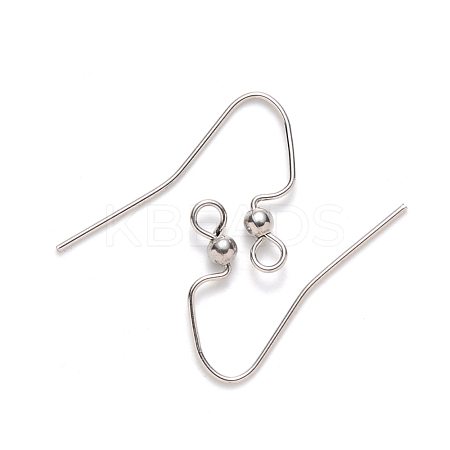 Tarnish Resistant 304 Stainless Steel Earring Hooks STAS-S111-010-1