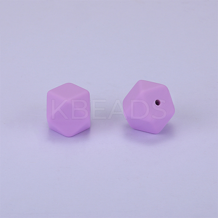 Hexagonal Silicone Beads SI-JX0020A-98-1