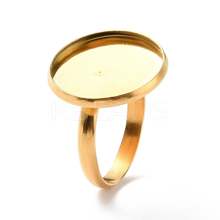 Ion Plating(IP) 304 Stainless Steel Finger Rings Components STAS-P291-02E-G-1
