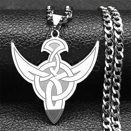 Non-Tarnish 304 Stainless Steel Necklaces NJEW-Q338-12P-1