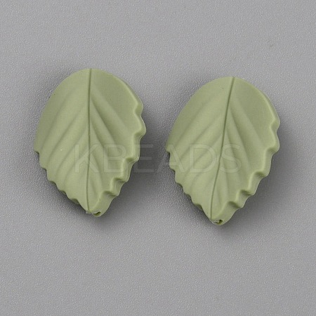 Food Grade Eco-Friendly Silicone Beads LS-SIL-WH0008-23-1