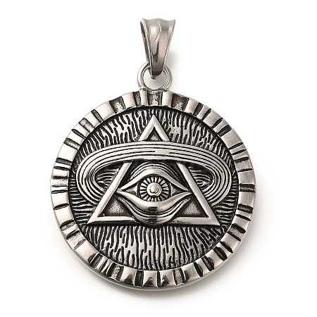 304 Stainless Steel Pendants LS-STAS-K294-03AS-1