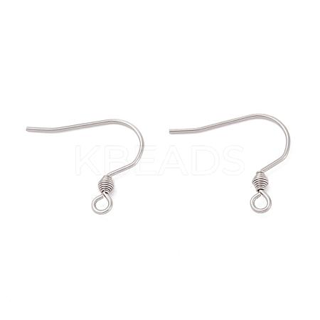 316 Surgical Stainless Steel Earring Hooks STAS-M288-07P-B-1