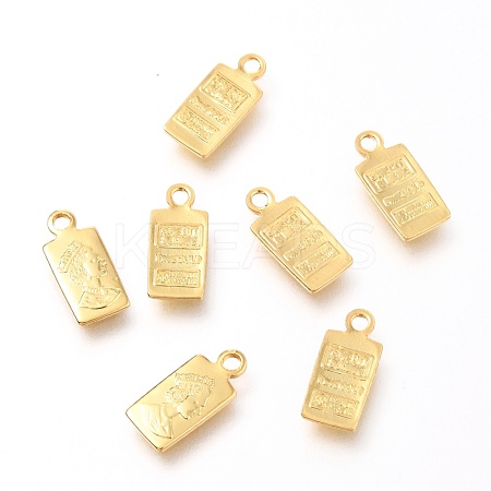 Brass Pendants KK-J275-06G-1