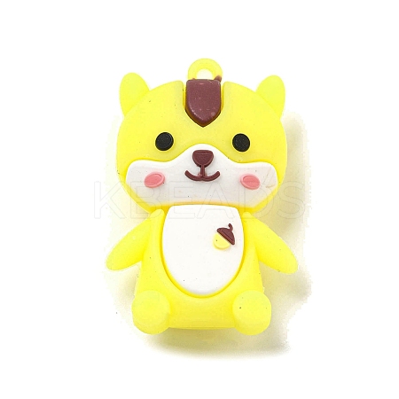 PVC 3D Plastic Pendants PVC-L002-06C-1