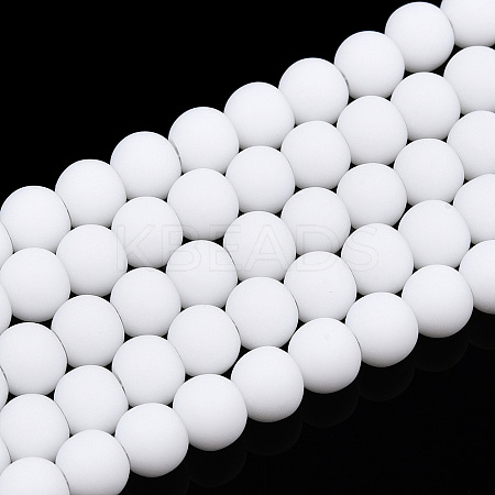 Opaque Glass Beads Strands LS-GLAA-T032-P4mm-MD02-1