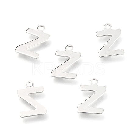 Non-Tarnish 201 Stainless Steel Charms X-STAS-C021-06P-Z-1