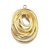 304 Stainless Steel Pendants LS-STAS-M116-41G-2