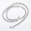 Electroplate Non-magnetic Synthetic Hematite Bead Strands G-Q465-16S-2