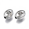 Tibetan Style Alloy Beads TIBEB-N007-037-3