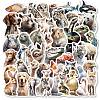 50Pcs Animal PVC Self-Adhesive Cartoon Stickers STIC-B001-04-1