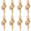 20Pcs Brass Pendants KK-BBC0010-81-1