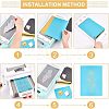 3 Rolls 3 Colors Heat Transfer Vinyl Sheets DIY-FH0003-44-3