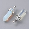Opalite Double Terminated Pointed Pendants G-XCP0001-38-2