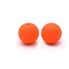 Silicone Beads Round Rubber Bead 15MM Loose Spacer Beads for DIY Supplies Jewelry Keychain Making FIND-SX0001-162-1