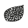 Spray Printed 430 Stainless Steel Pendants STAS-P359-01I-2