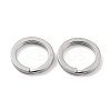 Non-Tarnish 304 Stainless Steel Split Key Rings STAS-Q314-01C-P-1