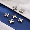 Letter Slider Beads for Watch Band Bracelet Making ALRI-O012-X-NR-4