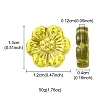 Plating Acrylic Beads PACR-YW0001-09-5